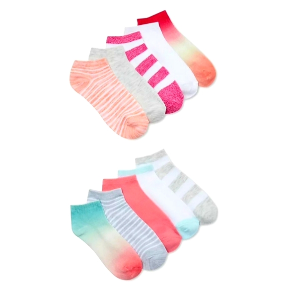 10 pairs - Comfy low-cut socks | colorful lightweight breathable Stretchy fabric - Picture 7 of 7